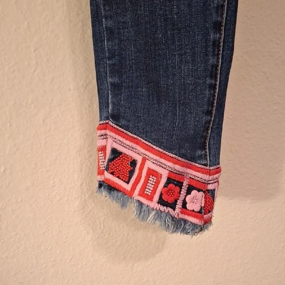 Buffalo David Bitton Blue Jeans with Red Accents. Excellent Condition Size 26 - Picture 9 of 13